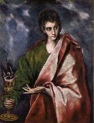 El Greco St John the Evanglist USA oil painting artist